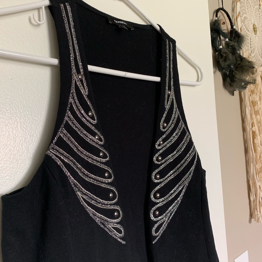 NEW Express black vest - Picture 2 of 3